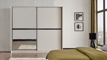 Görseli Galeri görüntüleyiciye yükleyin, ARORA 2 DOOR SLIDING WARDROBE 210 CM
