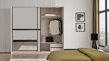 Görseli Galeri görüntüleyiciye yükleyin, ARORA 2 DOOR SLIDING WARDROBE 210 CM
