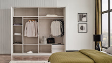 Görseli Galeri görüntüleyiciye yükleyin, ARORA 2 DOOR SLIDING WARDROBE 210 CM
