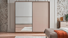 Görseli Galeri görüntüleyiciye yükleyin, NOVA 2 DOOR SLIDING WARDROBE 240 CM
