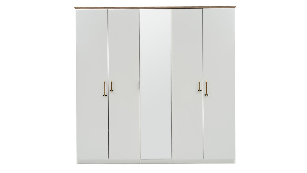 LARINA WARDROBE WITH 5 DOORS