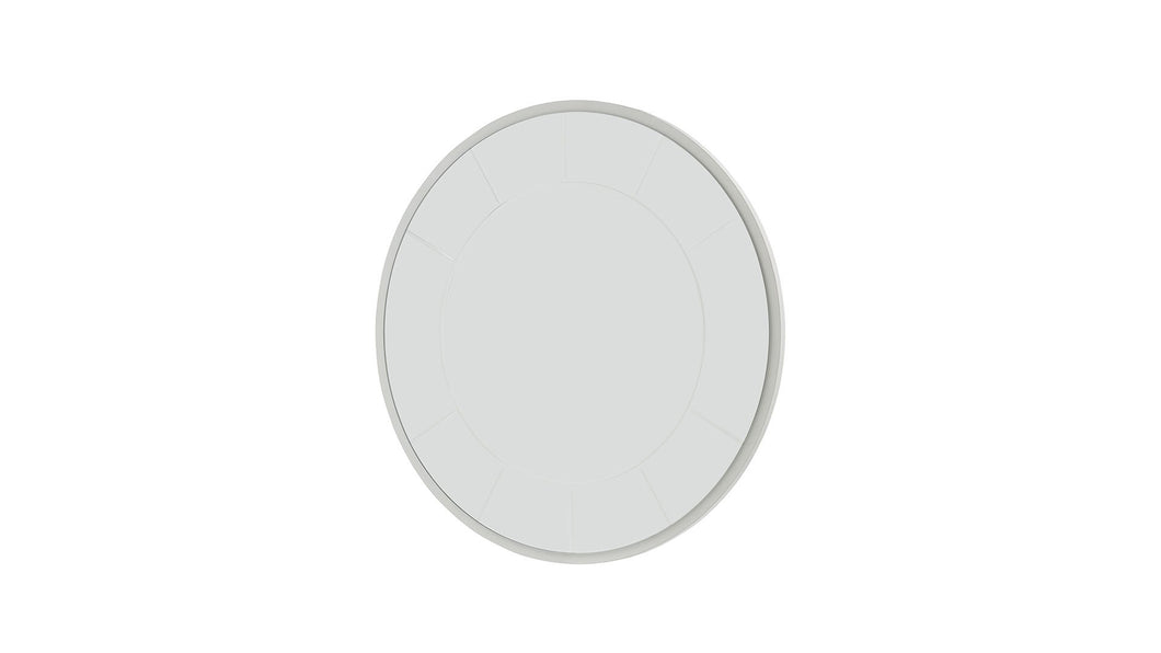 LARINA ROUND MIRROR WHITE