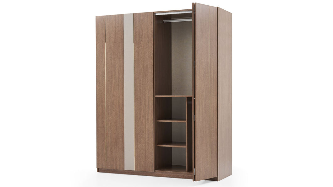 LIKYA WARDROBE WITH 4 DOORS